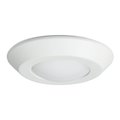 Cooper Lighting Halo BLD4 Series Matte White 4 in. W LED Recessed Surface Mount Light Trim 10 W BLD4089SWHR